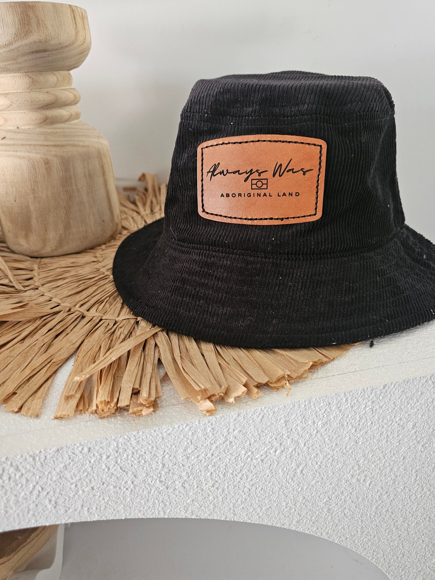 Terry toweling bucket hat