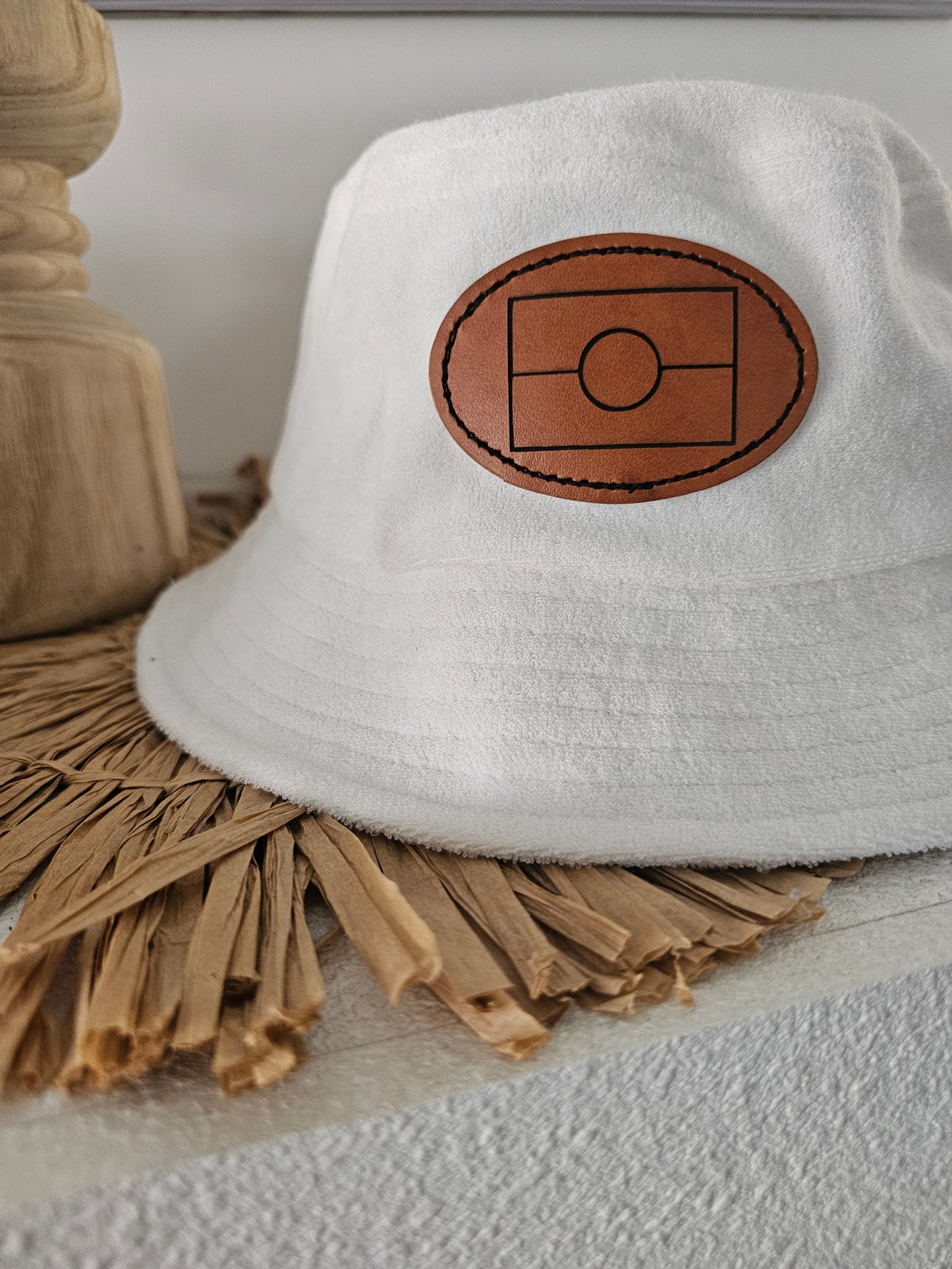 Terry toweling bucket hat