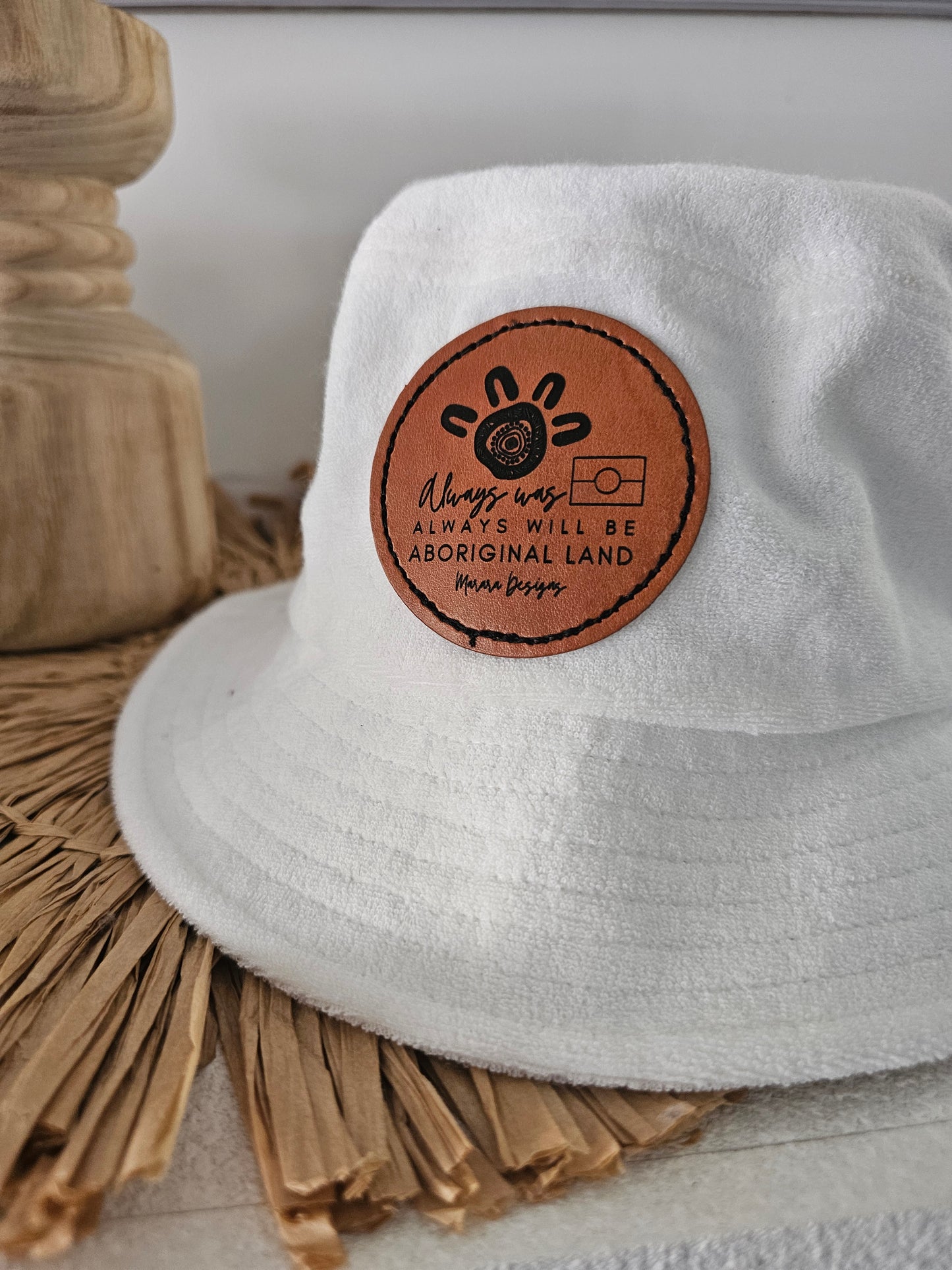 Terry toweling bucket hat