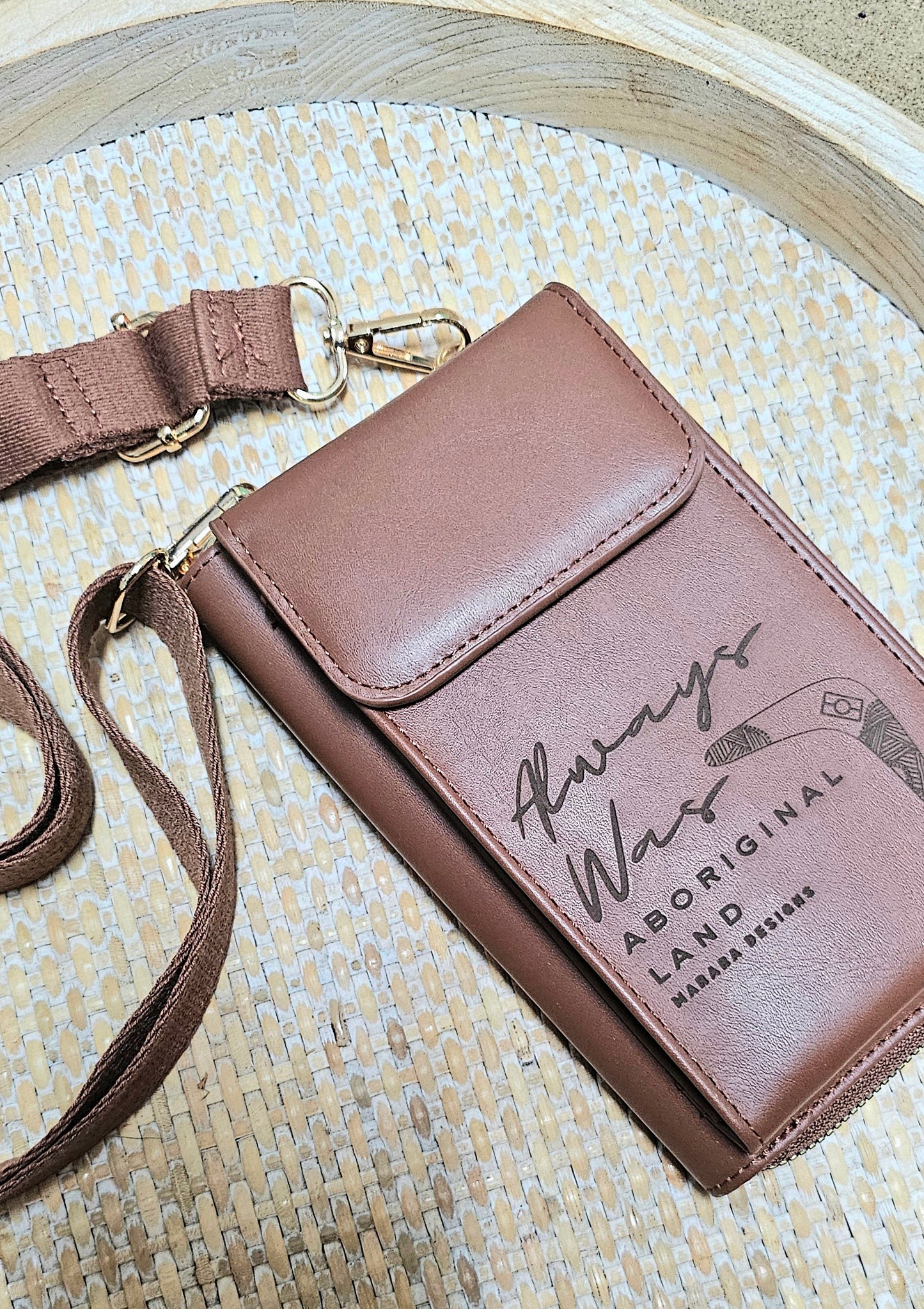 Phone Bag- Brown