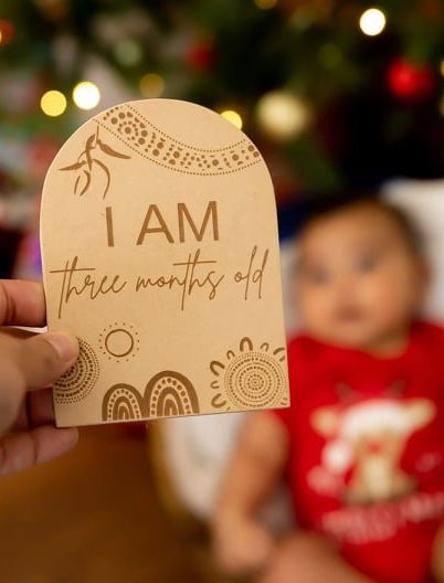 Milestone cards 1-12 months