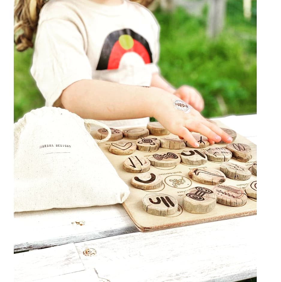 Aboriginal Symbol Matching Game + Dreamtime Story Board Bundle