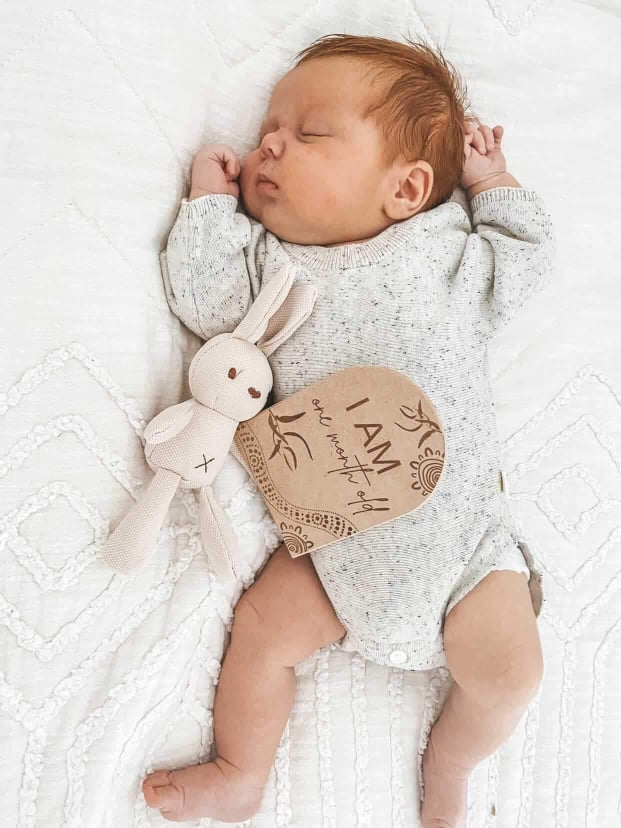 Milestone cards 1-12 months
