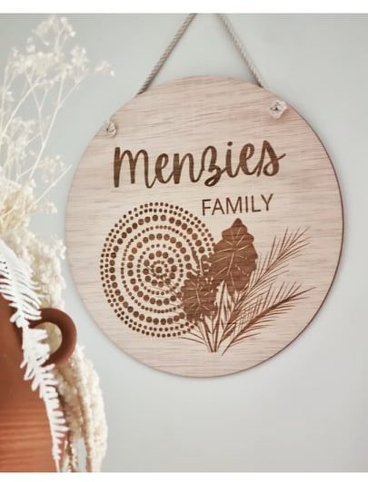 'The Family Of' Sign