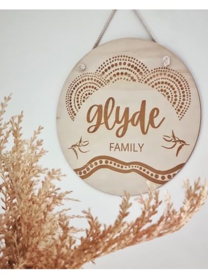 'The Family Of' Sign