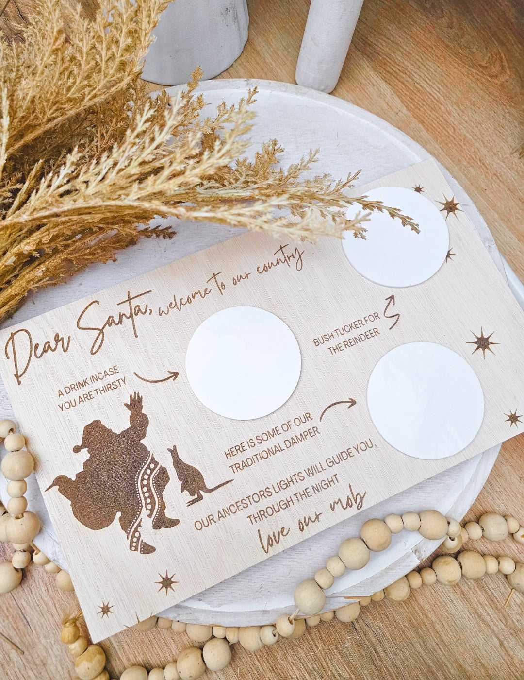 Santa Board - Welcome To Our Country