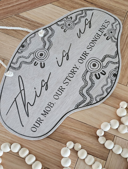 Wavy This Is Us Sign