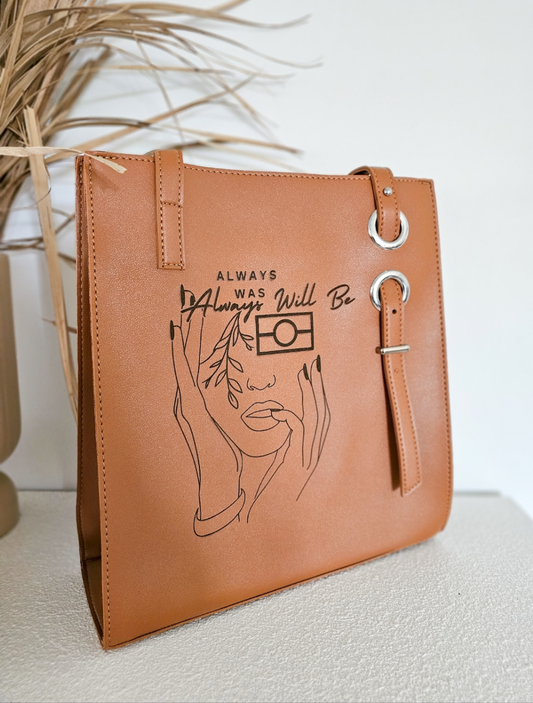 Tote Bag In Brown #1