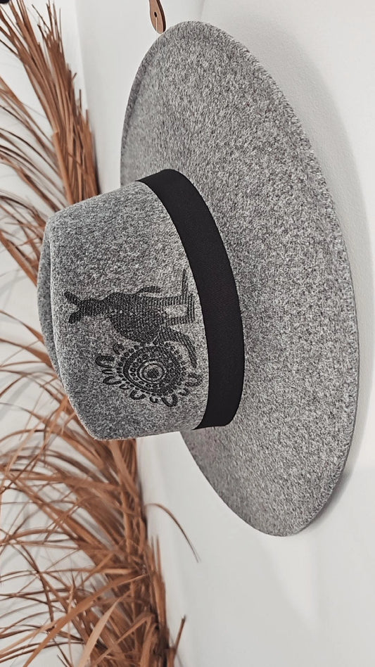 Fedora Style Hat | Grey #2