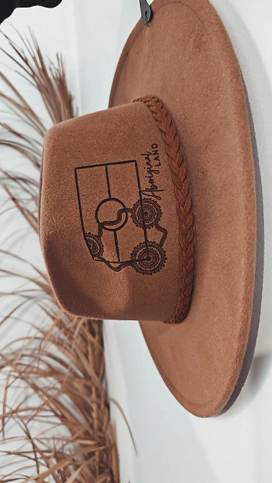 Fedora Style Hat | Brown #6