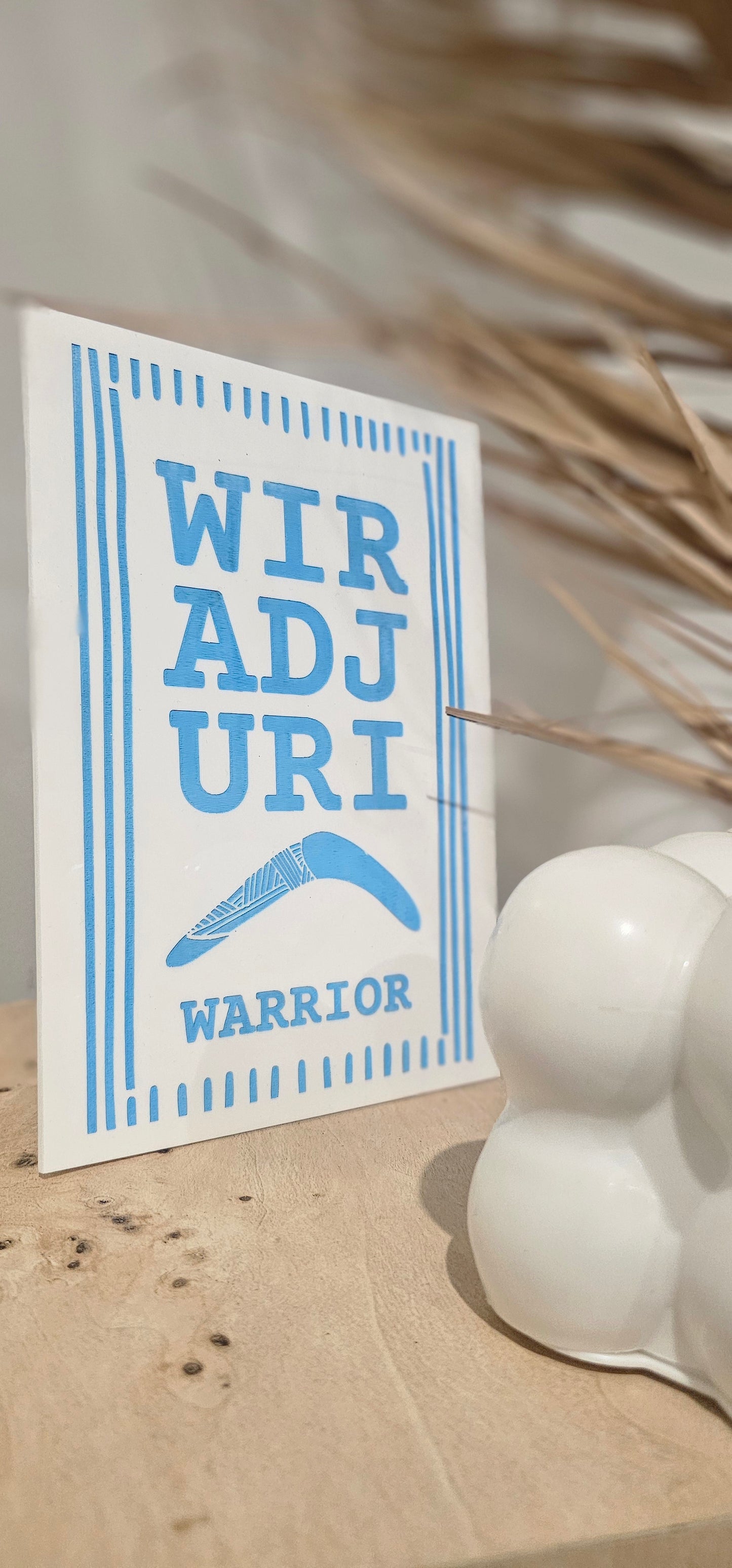 Warrior Boys Sign - Custom to your tribe