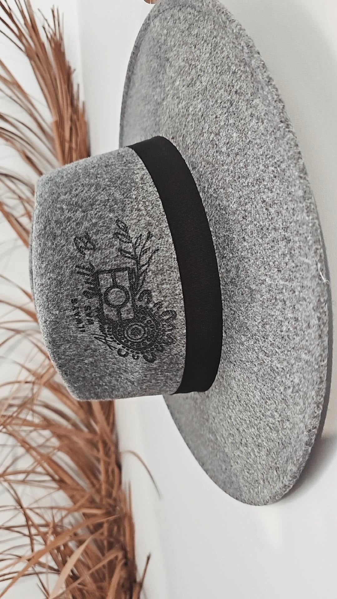 Fedora Style Hat | Grey #3