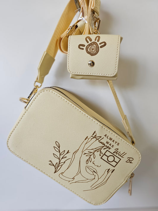 Crossbody Bag With Coin Purse | Yellow