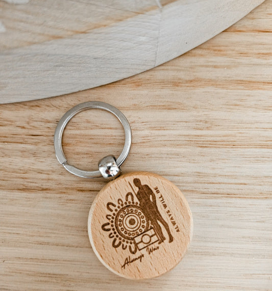 Keychain | Round Warrior Design