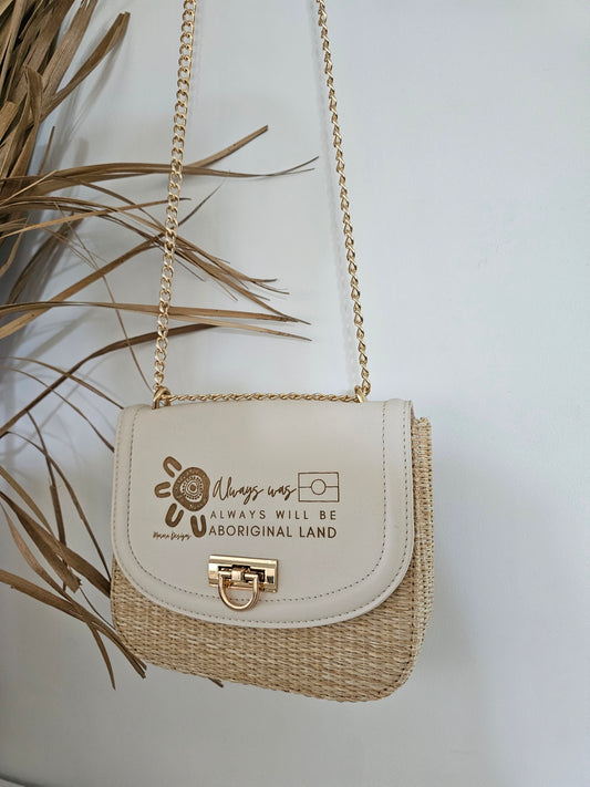 White Rattan Bag #1