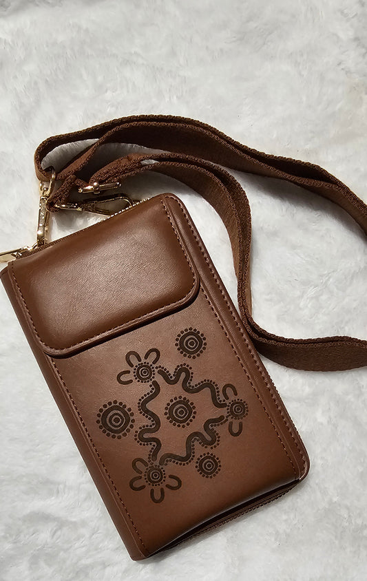 Phone Bag- Brown