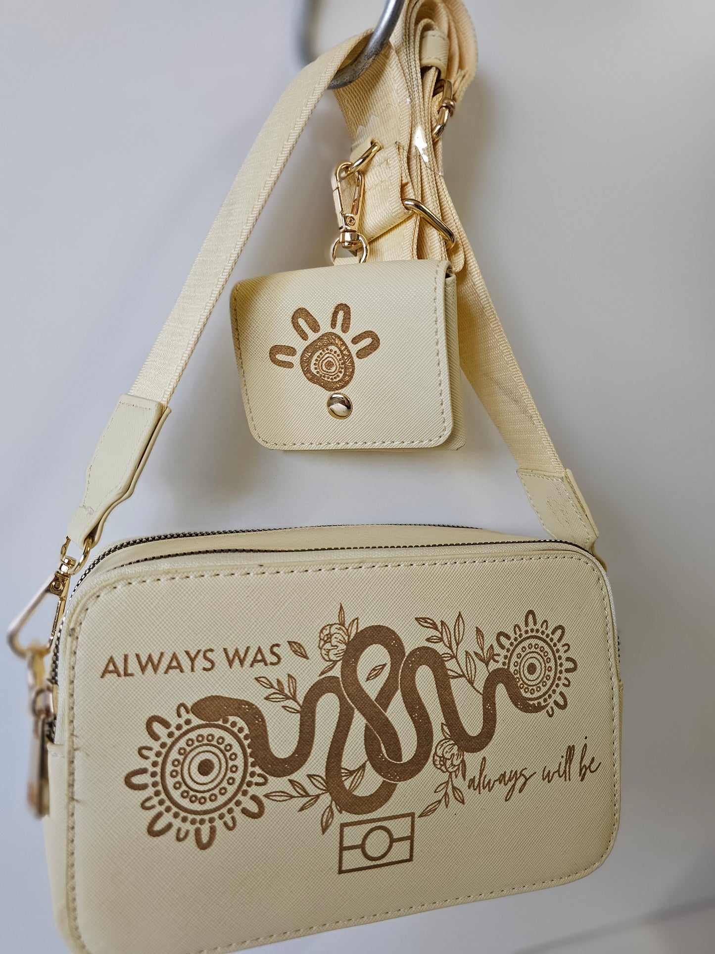 Crossbody Bag With Coin Purse | Yellow