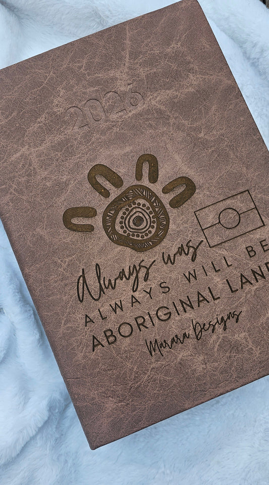 2026 diary | Brown A4