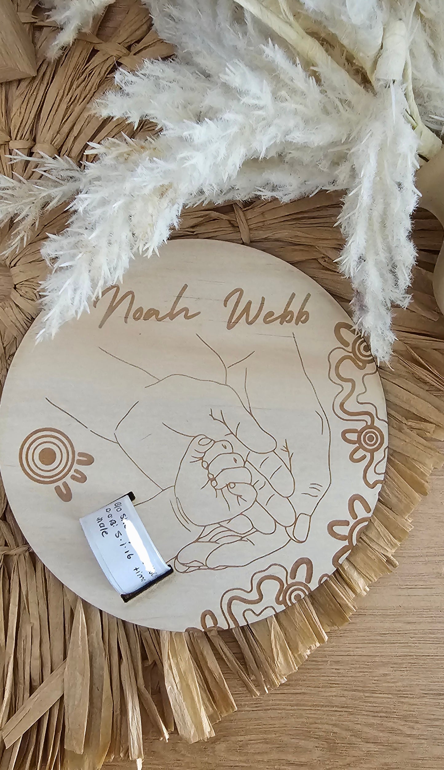 Hospital Bracelet Plaque + Stand #4