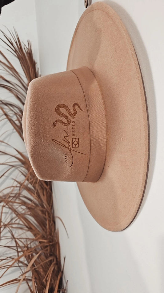 Fedora Style Hat | Tan #1