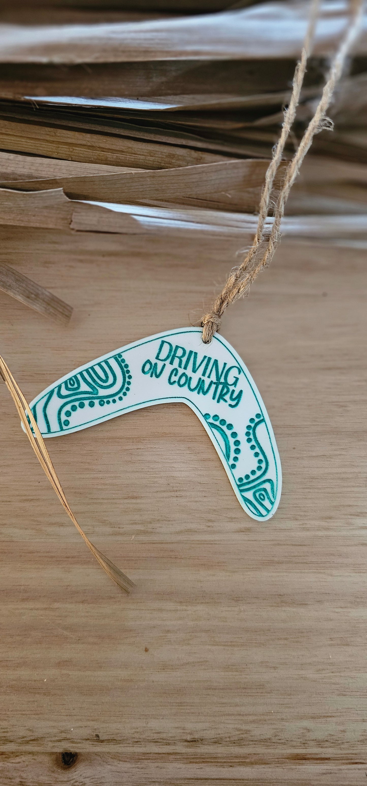 Car hanger - boomerang