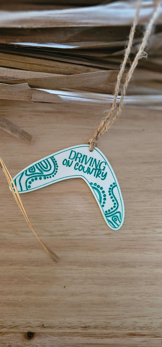 Car hanger - boomerang