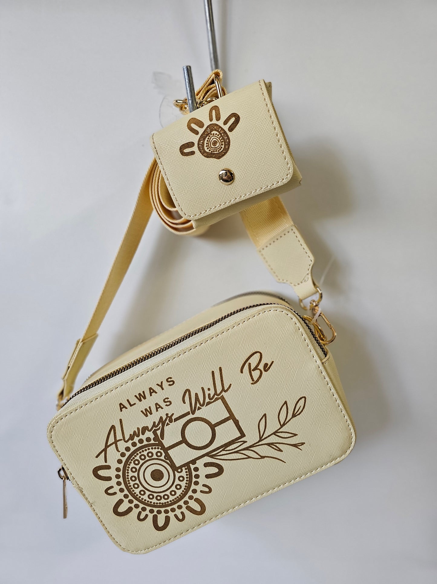 Crossbody Bag With Coin Purse | Yellow