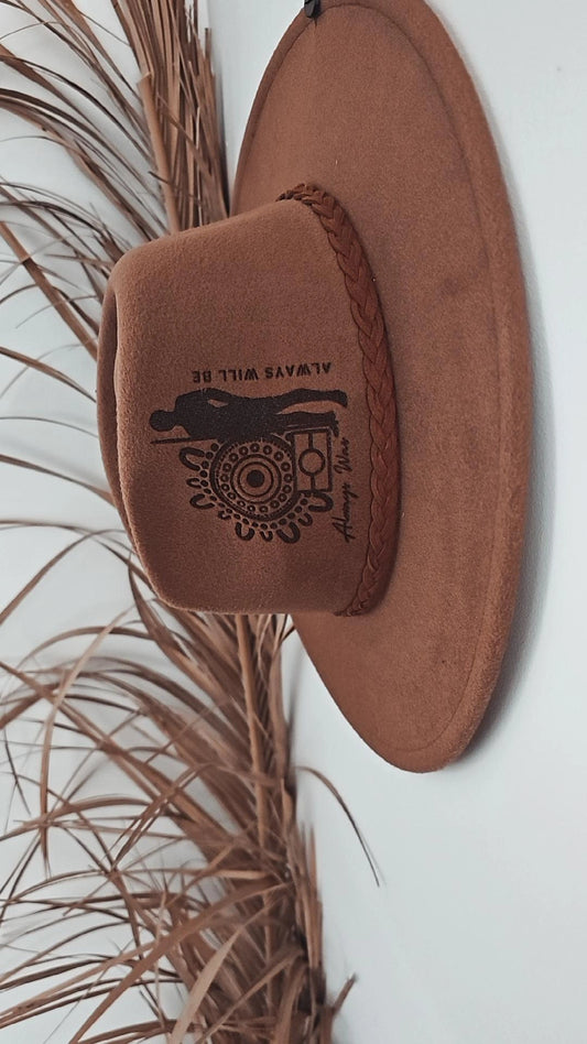 Fedora Style Hat | Brown #1