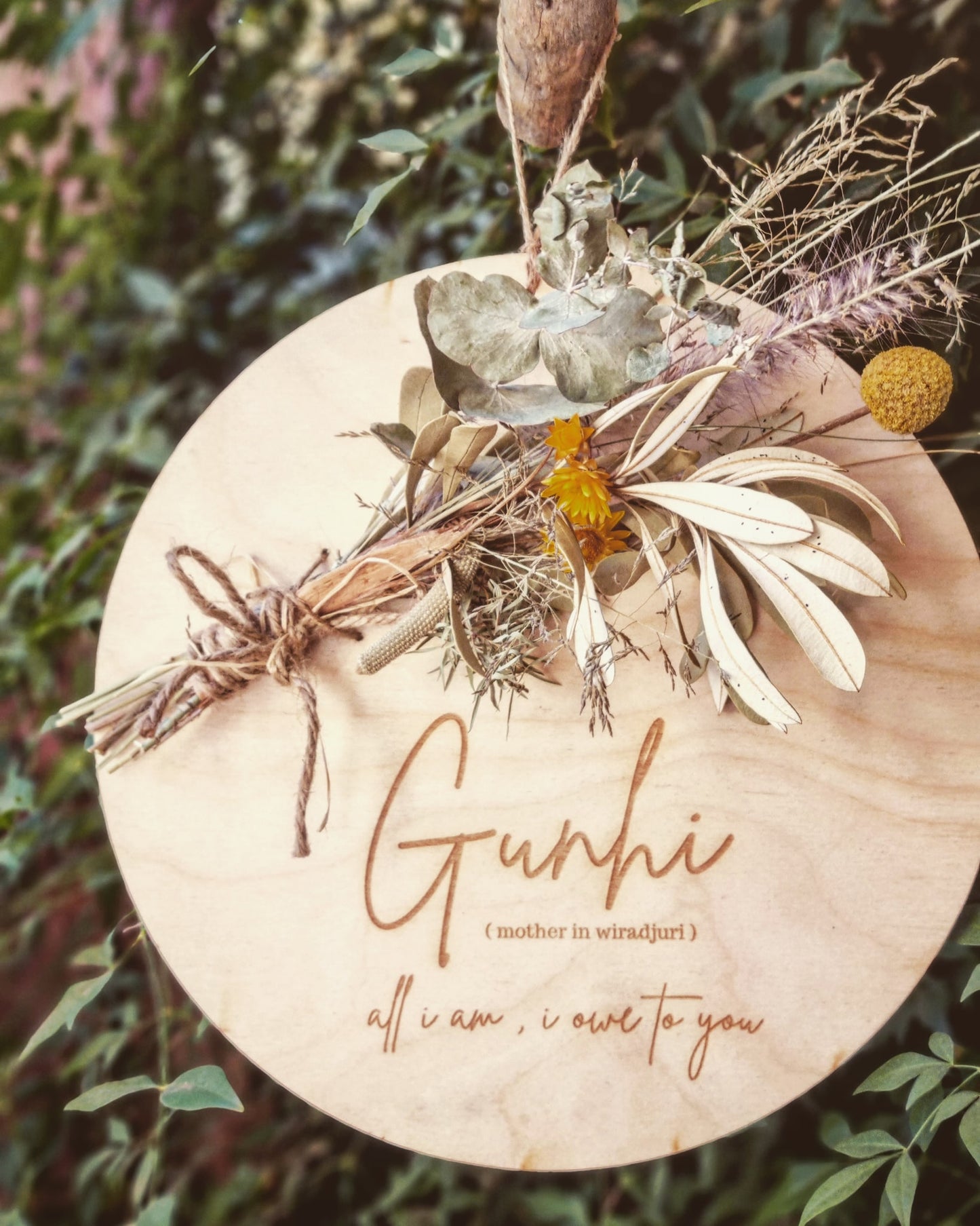 * PRE-ORDER * Everlasting Wild bouquet Sign
