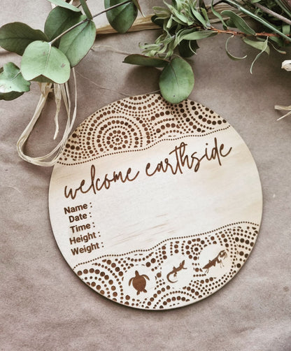 Announcement plaque + Keychain