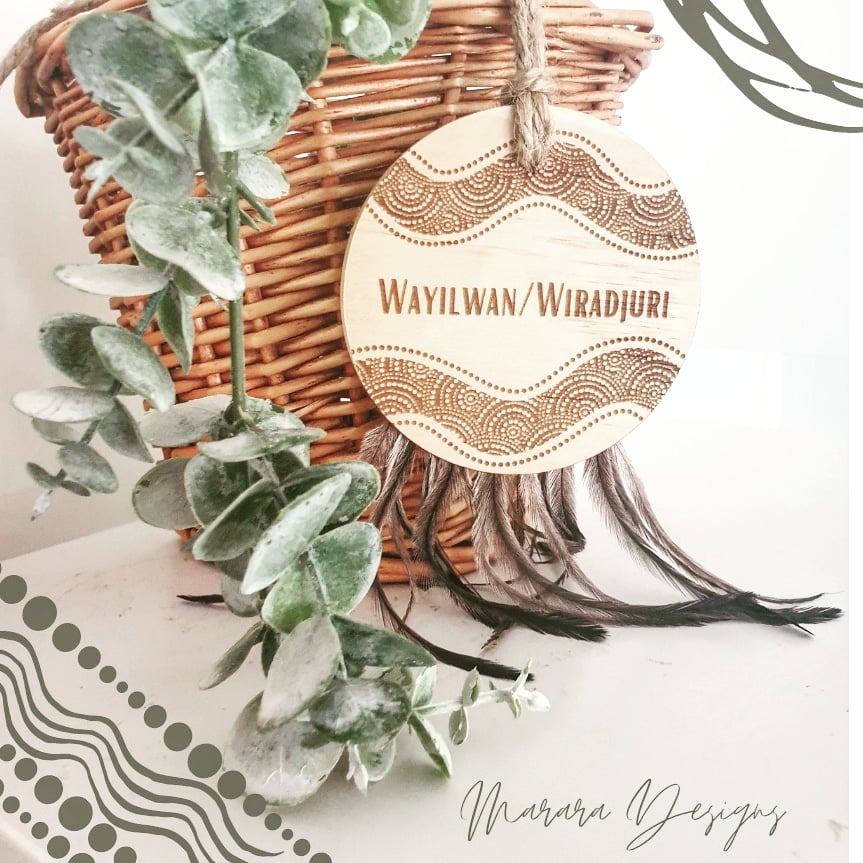 Double Sided Wooden Car Hanger