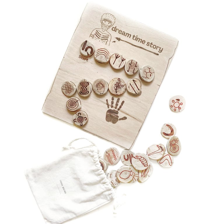 Aboriginal Symbol Matching Game + Dreamtime Story Board Bundle