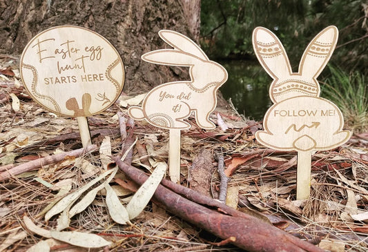Easter Egg Hunt Signs