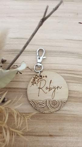 Wooden Key Chain